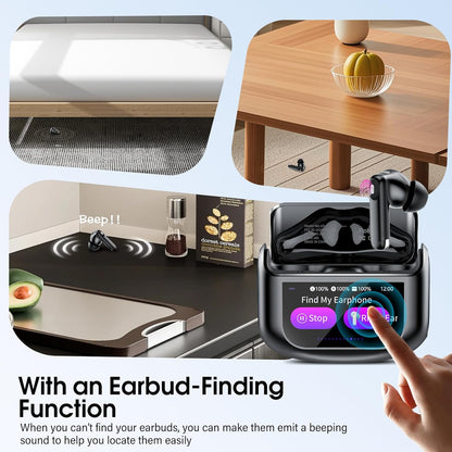 Audífonos inalámbricos con estuche inteligente