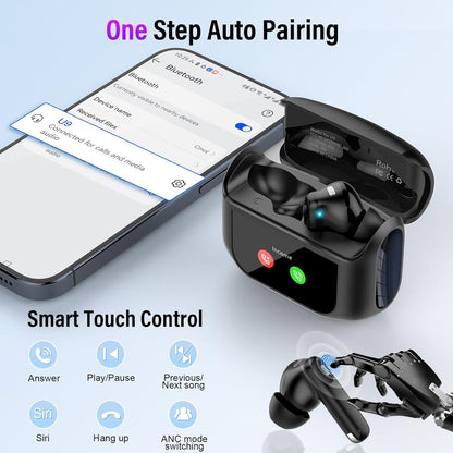 Audífonos inalámbricos con estuche inteligente